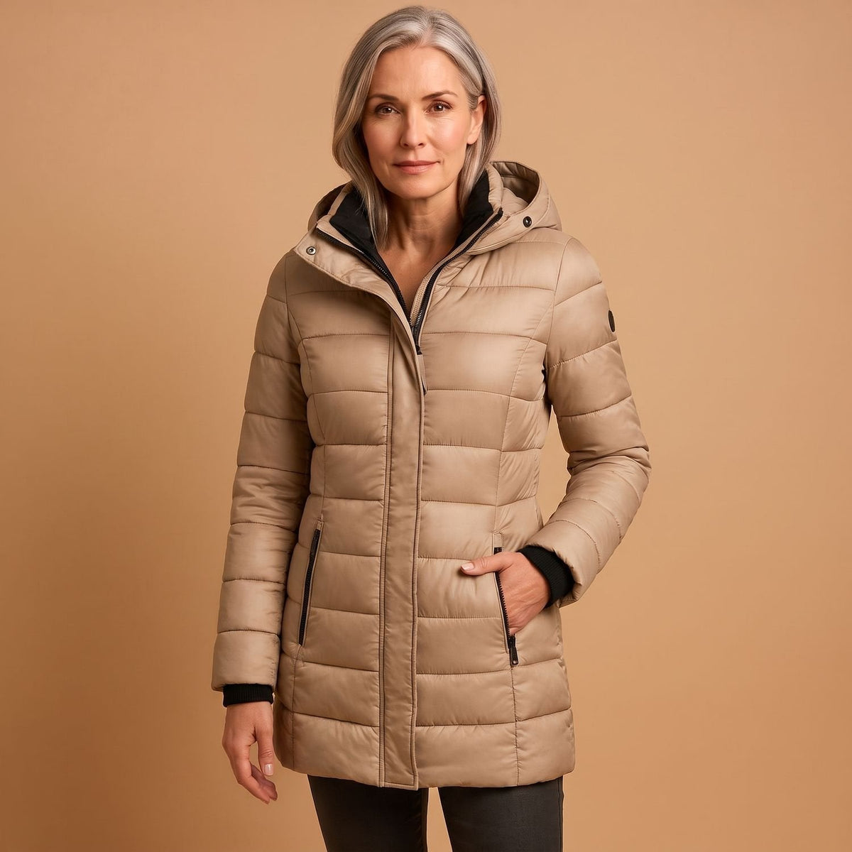 BEAUMONT NICE | VESTE MATELASSÉE À CAPUCHE POUR FEMMES