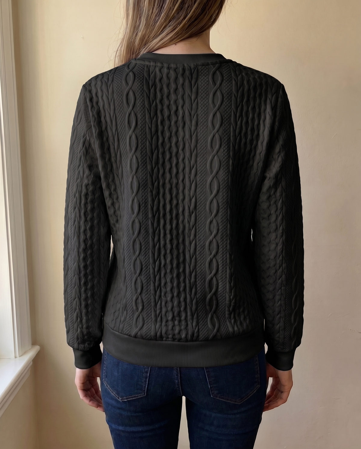 BEAUMONT NICE | SWEAT TEXTURÉ ZIPPÉ POUR FEMMES
