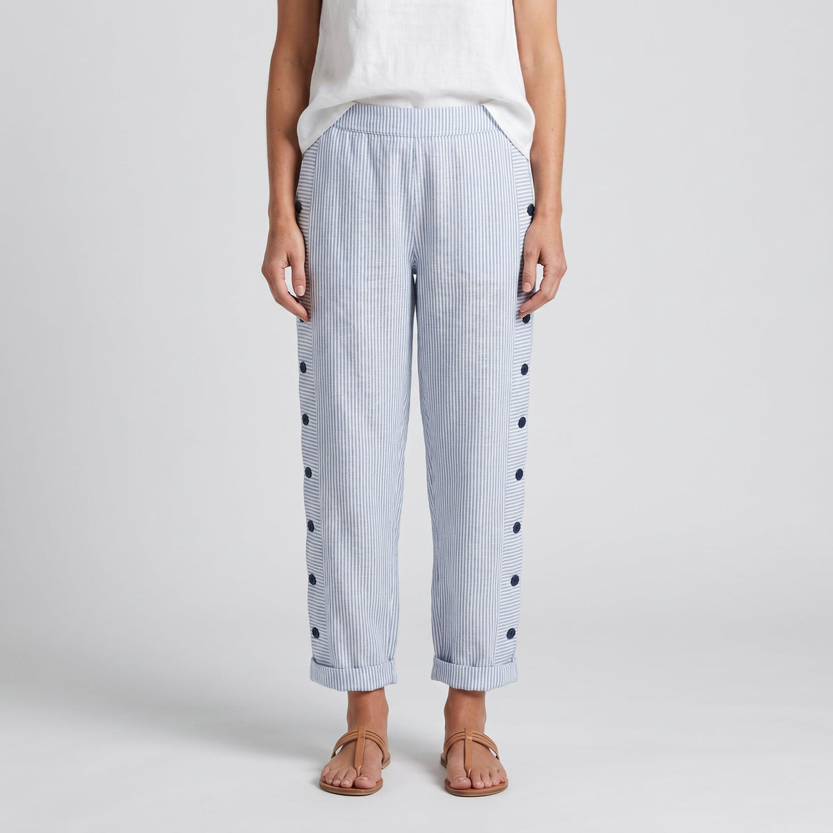 BEAUMONT NICE | PANTALONS RAYÉS POUR FEMMES