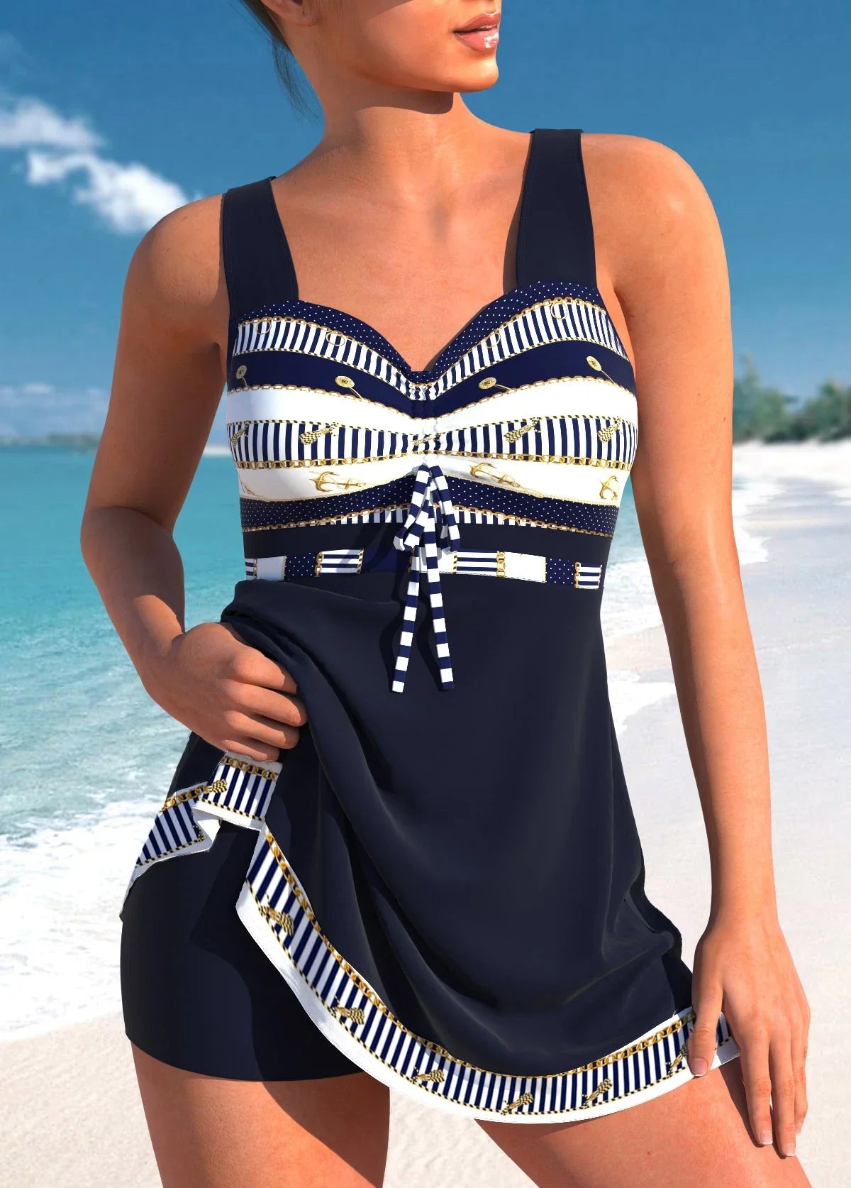 BEAUMONT NICE | MAILLOT DE BAIN TANKINI POUR FEMMES